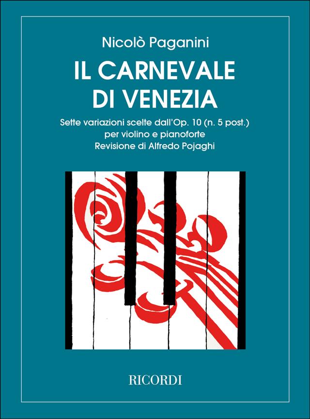 Il Carnevale Di Venezia - 7 Variazioni Scelte - Per Violino E Pianoforte - housle a klavír